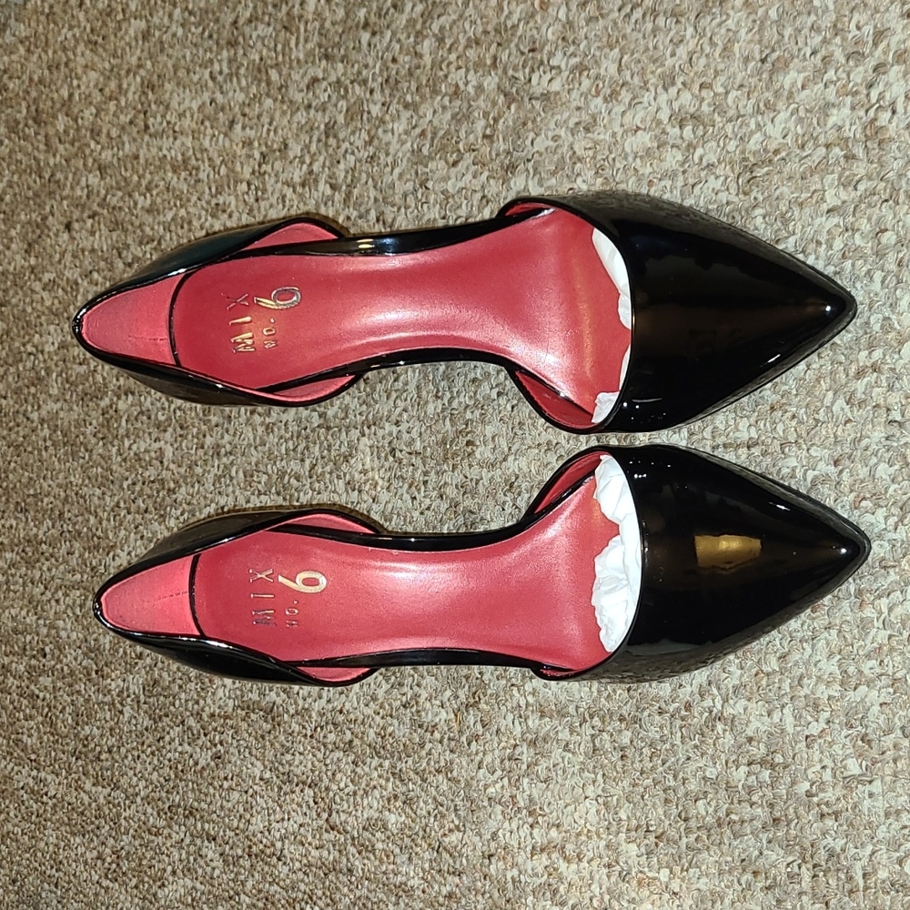 Mix No.6 M6-Dawnira Black Patent PU